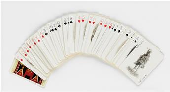 (ADAM CLARK VROMAN) (1856-1916) The American Indian Souvenir Playing Cards.
